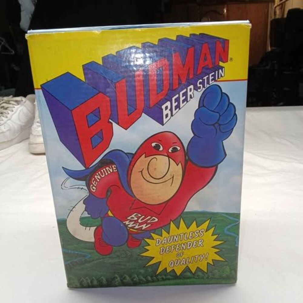 Budweiser Budman Beer Stein